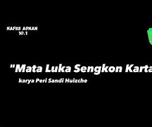 Mata Luka Sengkon Karta Karya Siapa